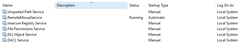 Third Party services